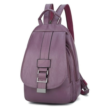Fashion Sweet Girl School Bag Large Capacity Commuter Bag for Daily Working Using Purple