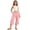 0##Pink373, variant on Lullu Girls Capri Pants Summer Casual Lightweight Capris Comfort Fit, Black, Sizes 5-15