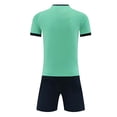 thumbnail image 5 of Unisex Kids Soccer Jersey for Girls Soccer Shirts Boy Football Outfits Soft Ideal Gift for Little Athlete 4-15 Years Green, 5 of 5