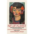 thumbnail image 2 of Alexej von Jawlensky 16x24 Black Ornate Framed Double Matted Museum Art Print Titled: Poster for the Large Summer Show of the Gallery Neue Kunst, Munich (1913), 2 of 5