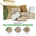 thumbnail image 3 of Esponja de cocina AIRNEX Natural Biodegradable, paquete de 24, 3 of 7
