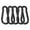 5cm, variant on Opolski 5Pcs Climbing Carabiners Strong Load-bearing Solid Construction Electroplated High Strength Heavy-Duty Quick Link Carabiner Rope Connectors Camping Supplies 6 cm
