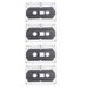 thumbnail image 1 of 4 cintas de casete de audio en blanco para decoración de pared, accesorio artesanal vacío, 1 of 6