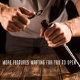thumbnail image 4 of Engraved Corkscrew and Multi-Tool Custom Wine Opener Personalized Bottle Opener (SET OF 6), 4 of 4