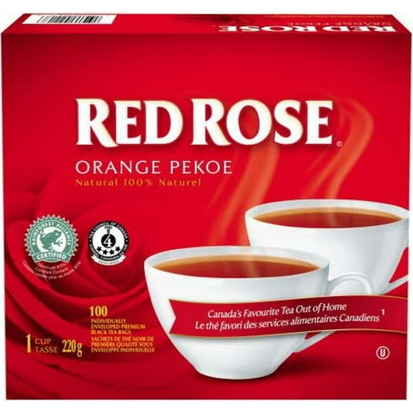 Red Rose Red Rose - Sachets de Thé - Orange Pekoe Unité [100 ct]