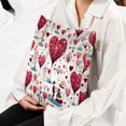 thumbnail image 6 of LOVE Elegant Velvet Throw Pillow Covers Set with Unique Patterns - 16x16", 18x18", 20x20" - Pack of 2 for Chair Pillow Covers and Various Occasions, 6 of 6