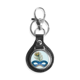 thumbnail image 1 of Llavero de metal Pluma azul Máscara Feliz Carnaval de Venecia Unbranded, 1 of 4