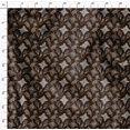thumbnail image 4 of Soimoi Brown Poly Georgette Fabric Clover Floral Printed Fabric 1 Yard 52 Inch Wide, 4 of 6