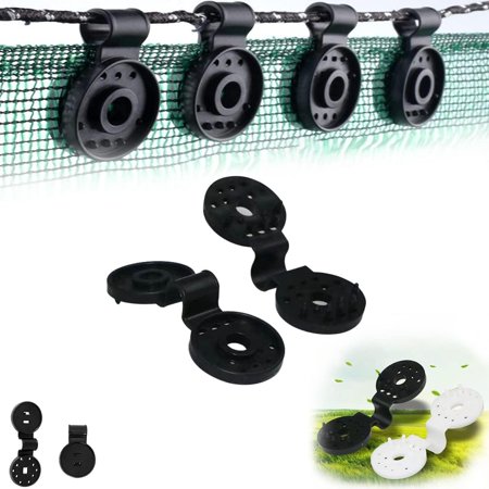 2023 New Shade Cloth Heavy Duty Lock Grip,Shade Cloth Plastic Clips,Tent Tarp Clips,Greenhouse Shade Cloth Fix Clamp (100 Pcs,Black)