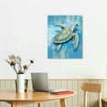 thumbnail image 2 of PRATYUS Sea Turtle Canvas Wall Art Picture 16x20in for Living Room Bedroom 16x20in, 2 of 3