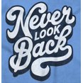 thumbnail image 2 of Never Look Back Positive Motivation Zip Hoodie Sweatshirt Women Brisco Brands 2X, 2 of 6