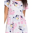 thumbnail image 2 of Bluey Girls Allover Print Dress, Sizes 4-12, 2 of 7
