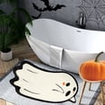 thumbnail image 2 of Halloween Carpet Cozy Sheepskin Bathroom Rug Non Water Absorption Soft Family Goblin Themed Floor Mat, 2 of 6