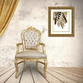 thumbnail image 3 of Studio W. 20x24 Gold Ornate Wood Framed with Double Matting Museum Art Print Titled - Custom Vintage Feathers I, 3 of 4