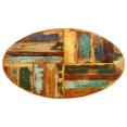 thumbnail image 3 of vidaXL Dining Table 140x80x75 cm Solid Reclaimed Wood, 3 of 5