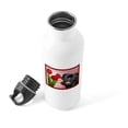 thumbnail image 4 of CafePress - Black Pug And Tulips Water Bottle - Stainless Steel Water Bottle, Sports Bottle, 1.0L, 4 of 5