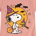 thumbnail image 3 of Peanuts - Snoopy Woodstock Witchcraft - Toddler & Youth Girls Short Sleeve Graphic T-Shirt, 3 of 6