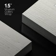 thumbnail image 3 of PixonSign Canvas Wall Art Geometric Square Granite Off-white Color Field Abstract Print Minimalism Contemporary Nordic Decoration for Living Room, Bedroom, Office - 16"x24", 3 of 5