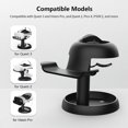 thumbnail image 3 of Soporte para Auriculares de Realidad Virtual para //Quest 3, Soporte Estable para Escritorio y Pantalla, Color Negro, 3 of 7