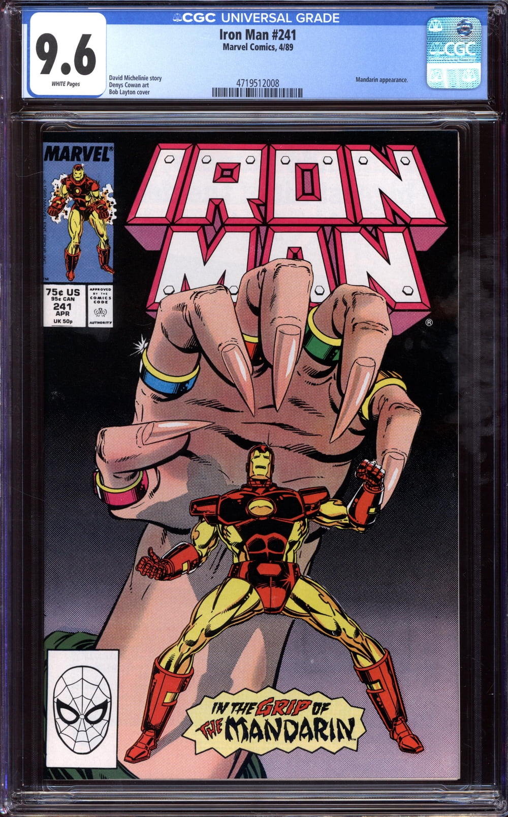 Cover of Iron Man #241