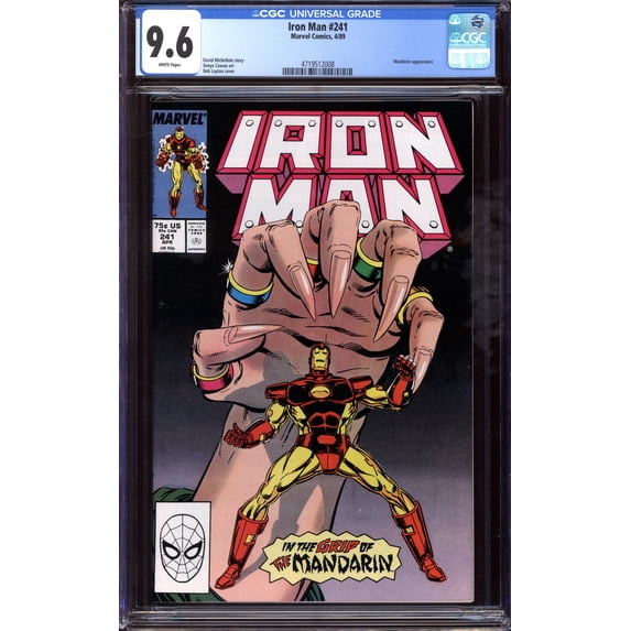 Iron Man #241 - CGC 9.6 Comic Book