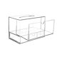 thumbnail image 5 of Caja De Pañuelos De Acrílico Transparente, Caja De Almacenamiento De Sábanas De Algodón Limpias, Caja De Pañuelos De Dos Capas Extraíble A Prueba De Polvo, Caja De Almacenamiento De Cosméticos Advancent HA019812-00, 5 of 6