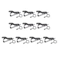thumbnail image 1 of Los Mejores 10Pcs Soporte Ent Conferencias Clips de Micrófono Negro - B, 7.5mm Sunnimix Clip de solapa para micrófono, 1 of 8