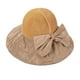 thumbnail image 3 of Sombrero de sol para mujer, ala ancha, sombrero de verano, absorción del sudor, cómodo sombrero de pesca, gorra para fiesta, camping, desplazamientos, Caqui, 3 of 8