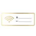 thumbnail image 1 of MOVTOTOP Acrylic Wifi Sign Rewritable Account and Password Wifi Sign for Public Shop, 1 of 5