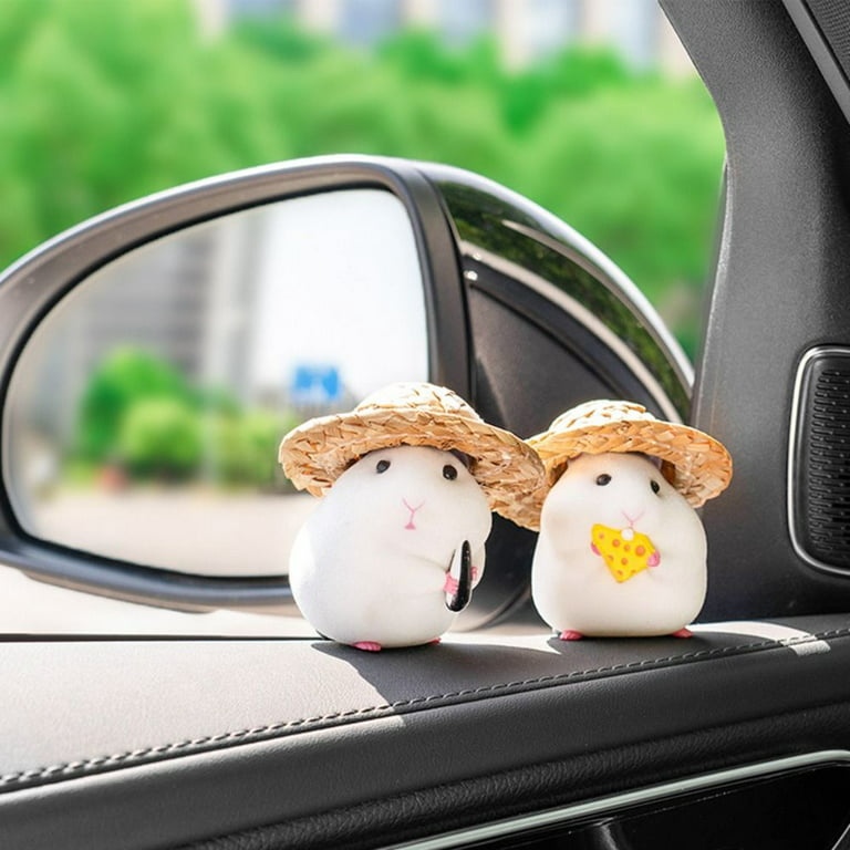 Cute Mini Figure Statue Car Interior Ornaments Dashboard Decor
