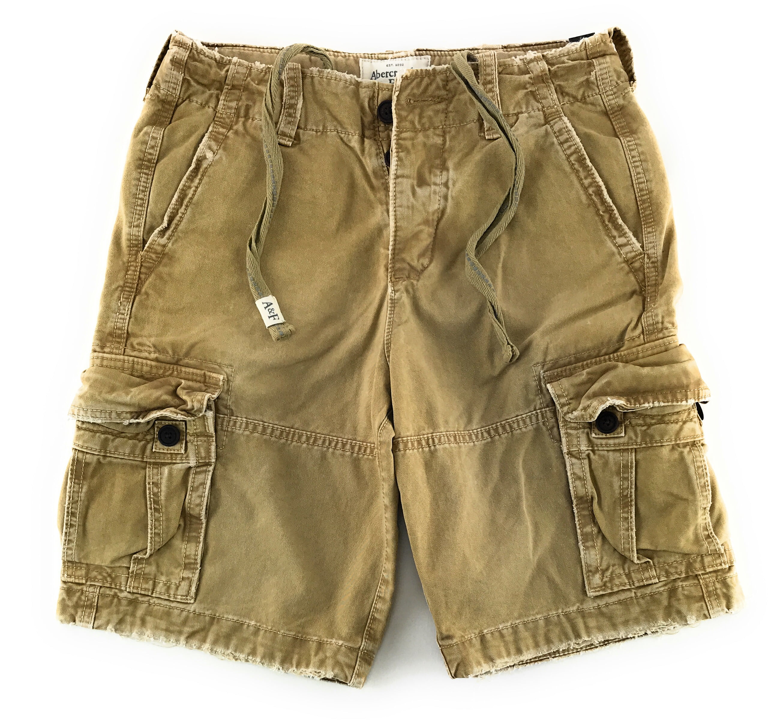 Abercrombie & Fitch Mens Cargo Shorts