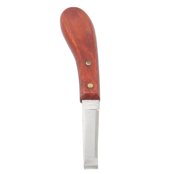 Hoof Knife, Stainless Steel Blade Horseshoe With Comfortable Handle For