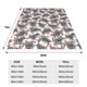 thumbnail image 3 of Balery Turtle Manta de Felpa Suave y Acogedora – Cobija de Franela Aterciopelada para Cama, Lavable y Cálida para Sofá, Mascotas, Transpirable-50"x40", 3 of 7