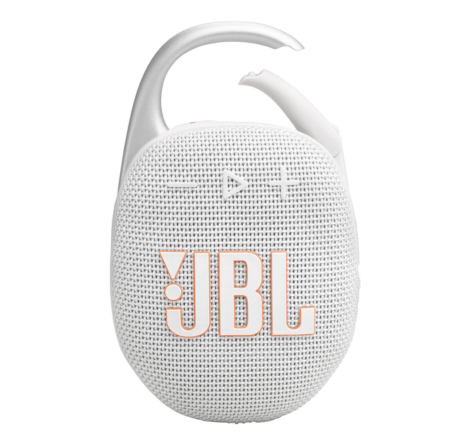 JBL Clip 5 Bundle with Wall Charger - White