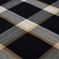 thumbnail image 2 of Bouclair Noir Nappe noire à carreaux, 2 of 3