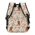 thumbnail image 4 of Balery Floral Cowboy Boots Mochila Escolar Impresa, Mochila Ligera para Viajes Casual, Mochila Duradera y Cómoda Multifuncional, Mochila para Laptop-One Size, 4 of 5