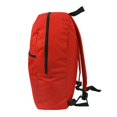 thumbnail image 6 of K-Cliffs Simple Unisex  17" School Student Backpack Red, 6 of 8