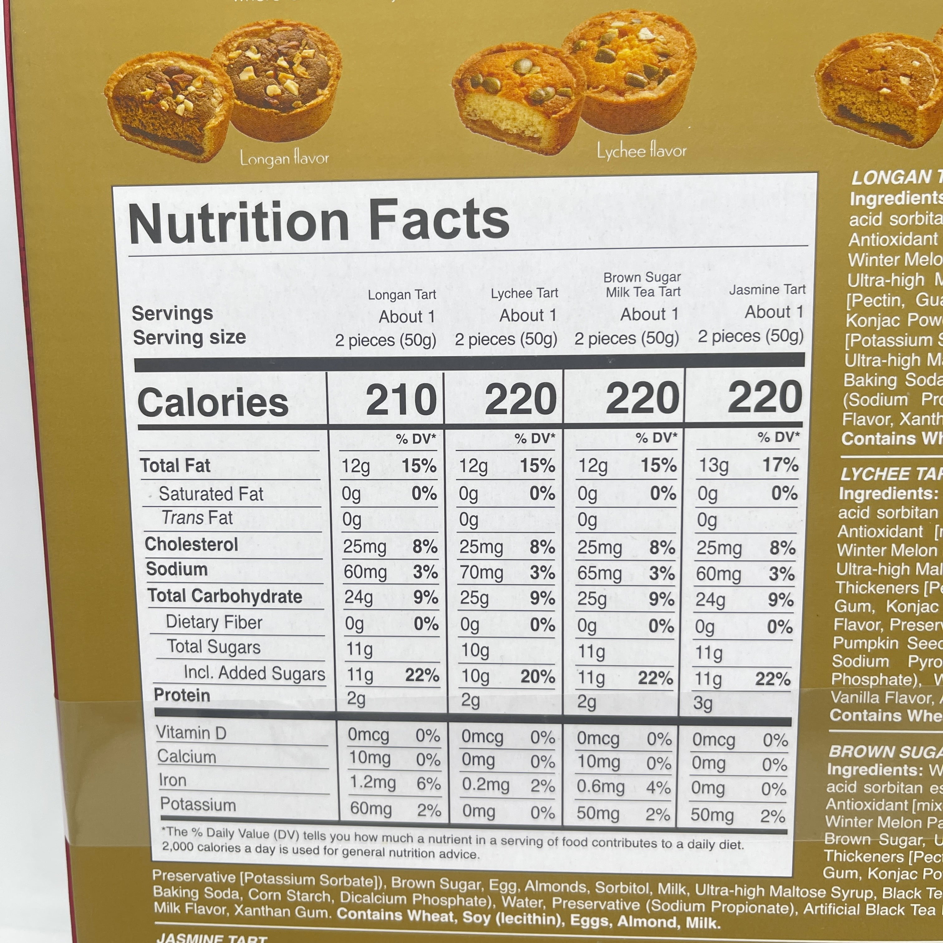Isabelle Celebration Collection- Sumptuously Flavored Tarts 10.58oz