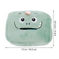 thumbnail image 3 of Porta pañuelos de peluche para coche Porta pañuelos colgante para coche Caja de pañuelos colgante para coche, 3 of 7