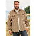 thumbnail image 2 of KingSize Men's Big & Tall Long-Sleeve Corduroy Shirt, 2 of 2