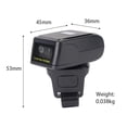 thumbnail image 2 of Escáner De Código De Barras QR 2D Portátil De Mano Portátil De Mano Código De Código Lector De Código De Barras BT+2.4G Soporte De Conexión Inalámbrica Y Con Cable Para IOS PC, 2 of 6