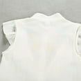 thumbnail image 4 of Odeerbi 2-8 Años Niñas Trajes de Verano Camisetas de Tirantes de Algodón Con Volantes Bordados Pantalones Cortos Conjunto de Dos Piezas Sin Mangas, 4 of 9