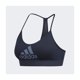 thumbnail image 1 of adidas Sujetador deportivo de bajo impacto para mujer, azul, pequeño Adidas Sujetador deportivo, 1 of 1