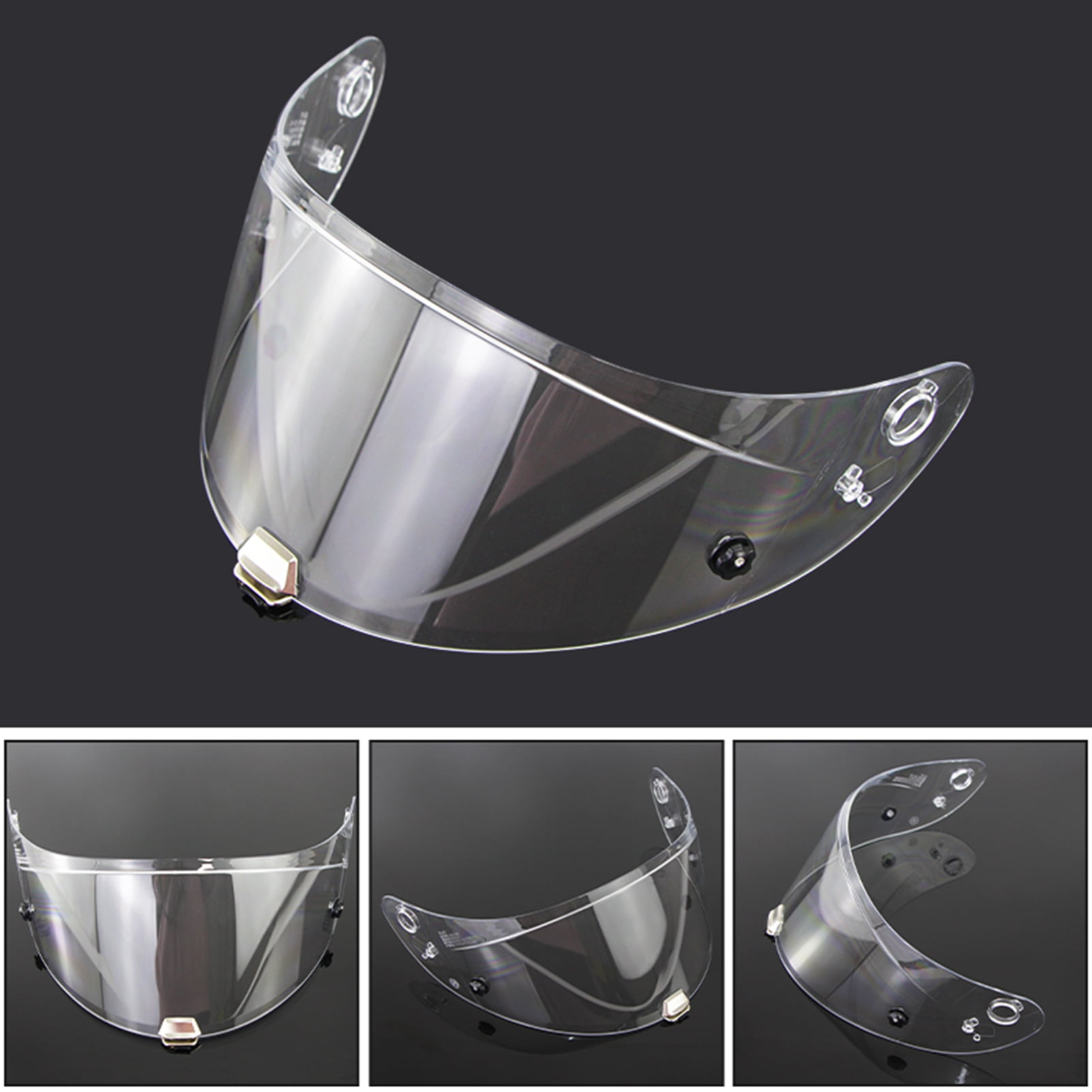 Opvise Helmet Visor Lens UV Protection Night Vision Safe Full Face Motorcycle Helmet Lens for HJ 26 RPHA11 RPHA70