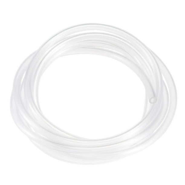 Uxcell 2.5mm ID 4mm OD 1.5m Manguera de vinilo transparente flexible de PVC