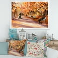 thumbnail image 3 of Designart 'Path In The Park In Sunny Autumn Day' Country Framed Art Print, 3 of 4
