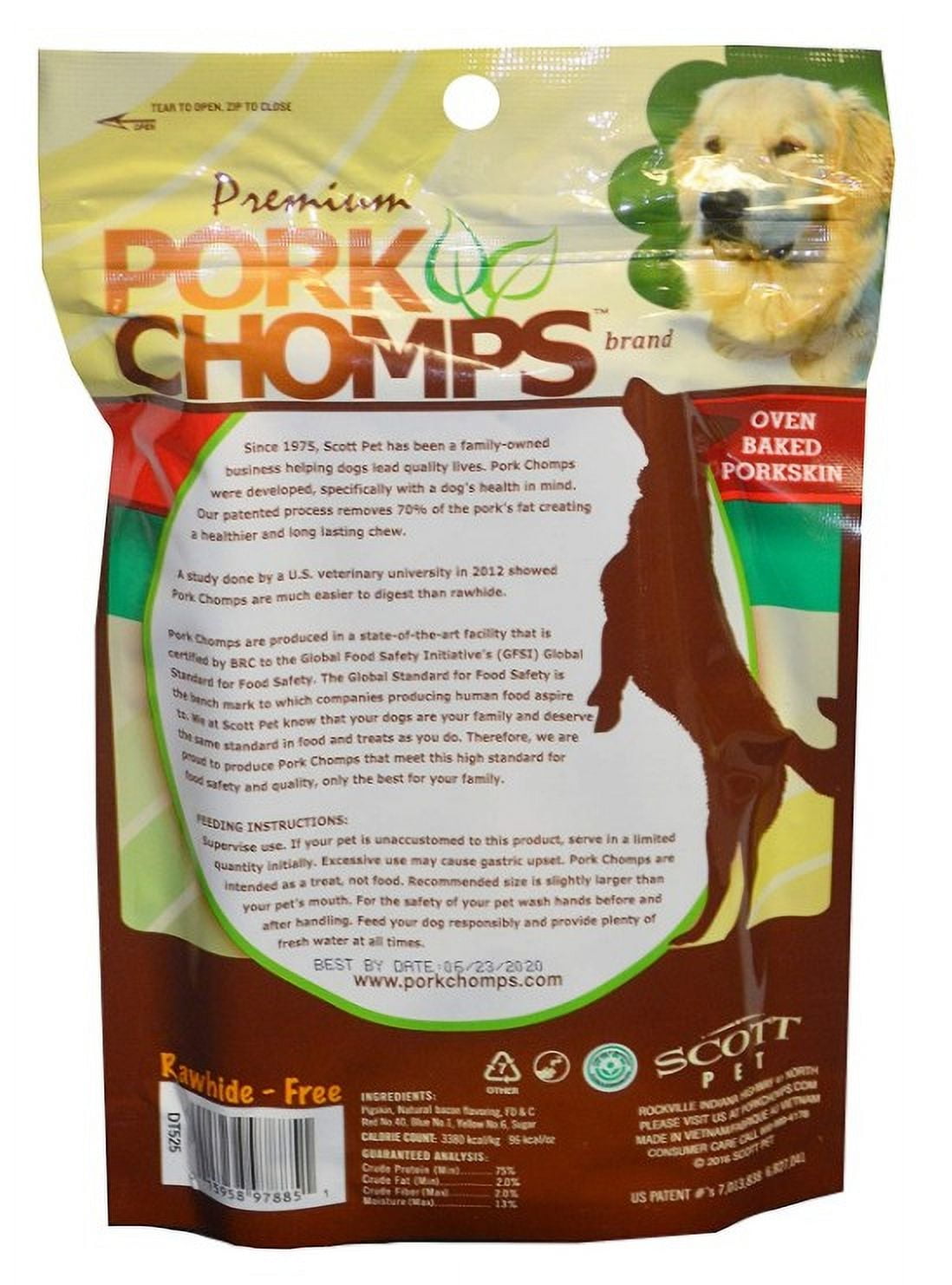 Premium pork chomps bacon flavor sale