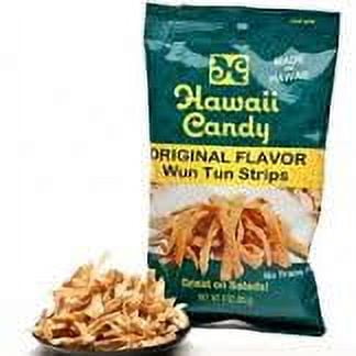 Hawaii Candy Original Flavor Wun Tun Strips, 3 Oz.