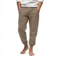 thumbnail image 4 of Resicozy Casual Joggers for Men Cotton Drawstring Elastic Waist Cargo Pants Lightweight Sweatpants with Pockets Light Brown S, 4 of 7