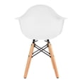 thumbnail image 4 of Silla Eames infantil con Descansabrazos – Diseño Ergonómico para Niños  (BLANCO), 4 of 4